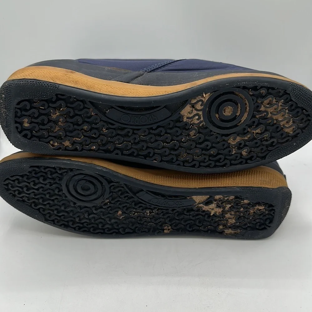 Sporto Boots | Navy and Green | Quilted | Size 6